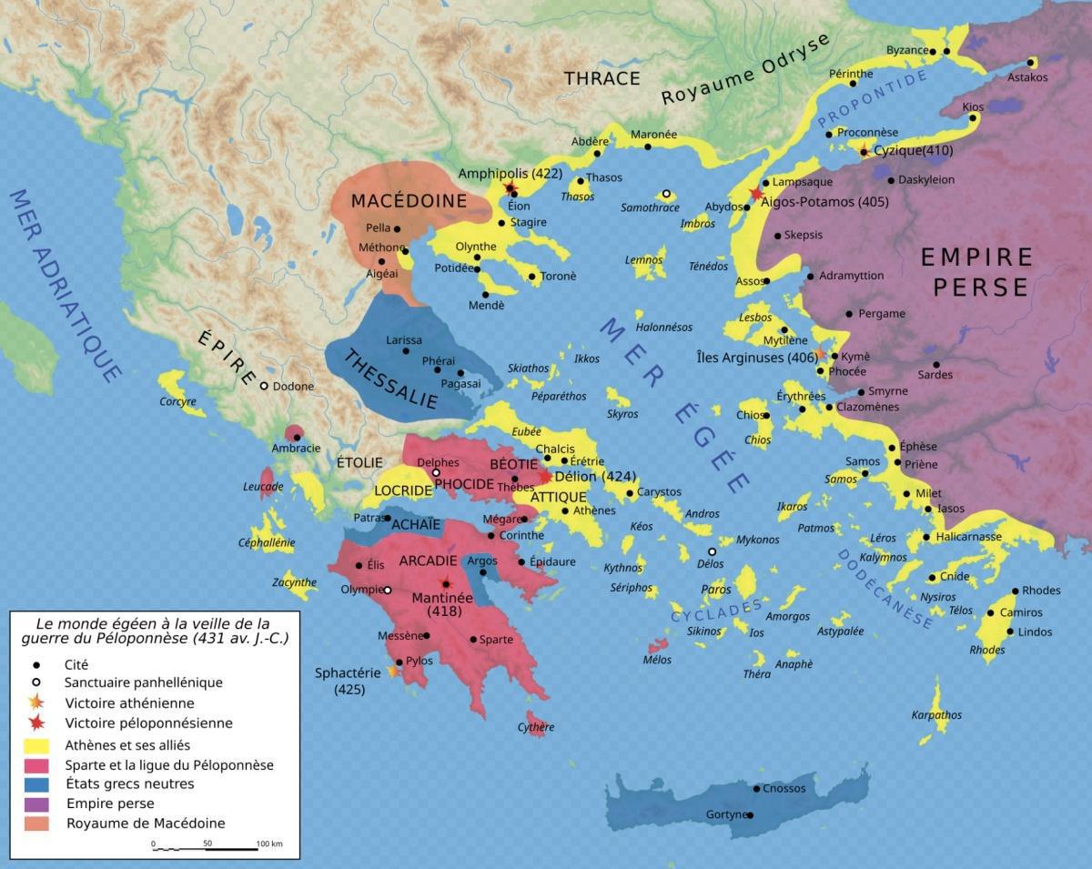 La Guerre du Péloponnèse La Guerre du Péloponnèse