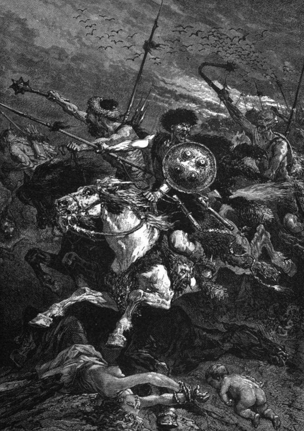 Les grandes invasions et la chute de l’Empire romain d’Occident 