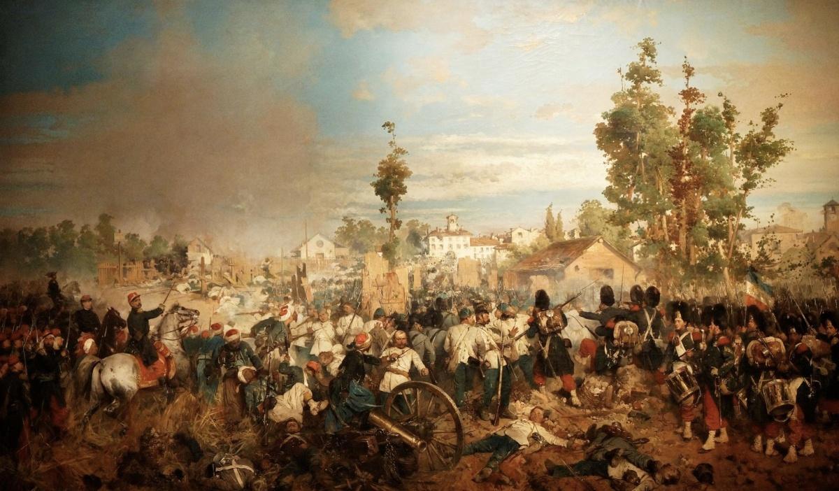 La bataille de Solférino La bataille de Solférino