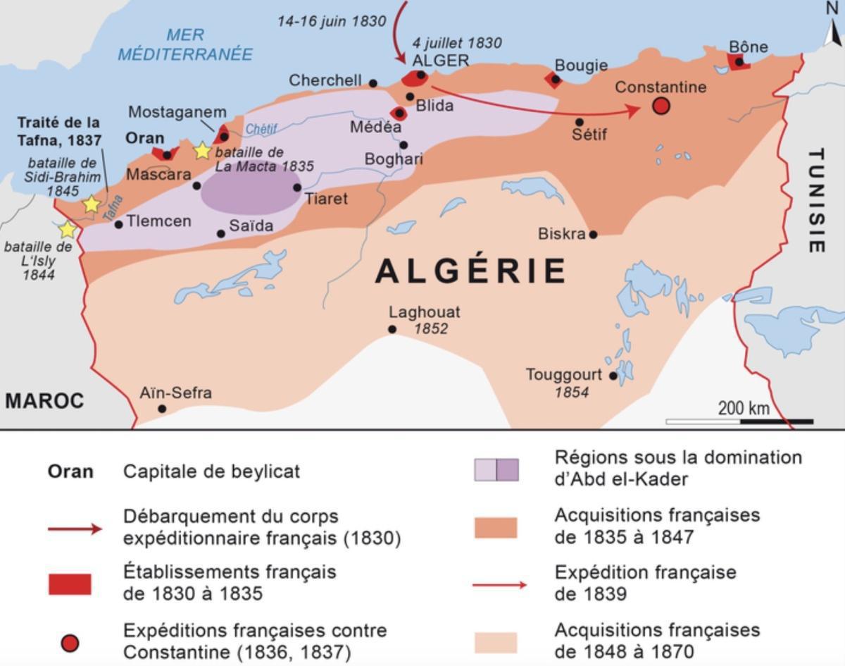 1830-1848 : La Conquête de l'Algérie