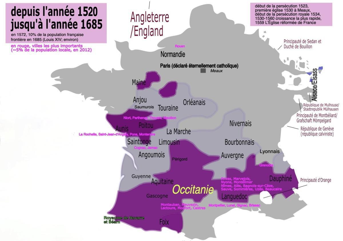 Les guerres de Religion
