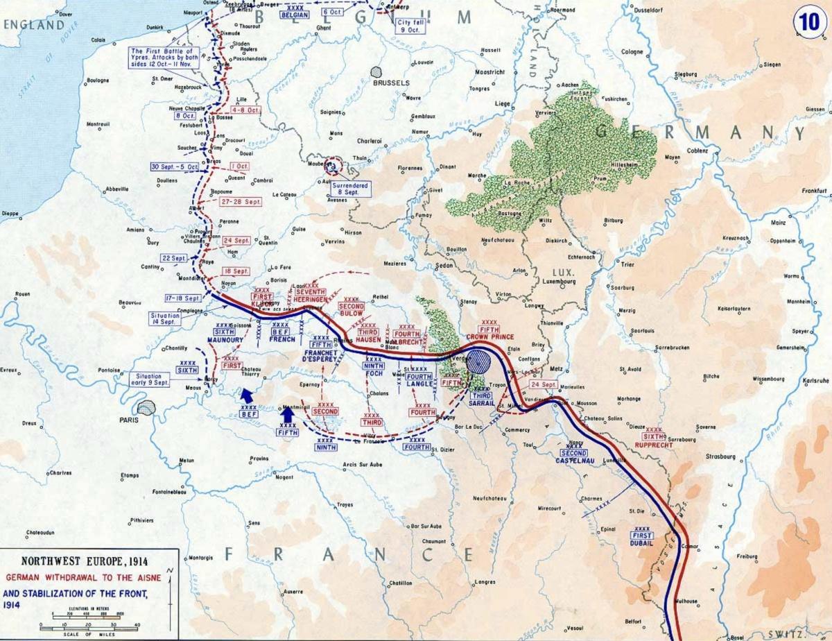 1914 : du Choc des Armées à l’Enlisement