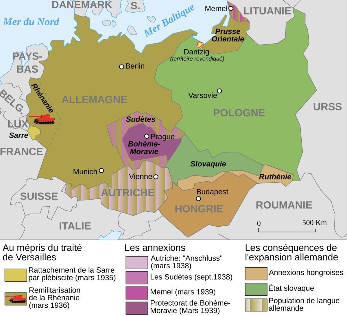 1933-1938 : Hitler impose son rythme 1933-1938 : Hitler impose son rythme