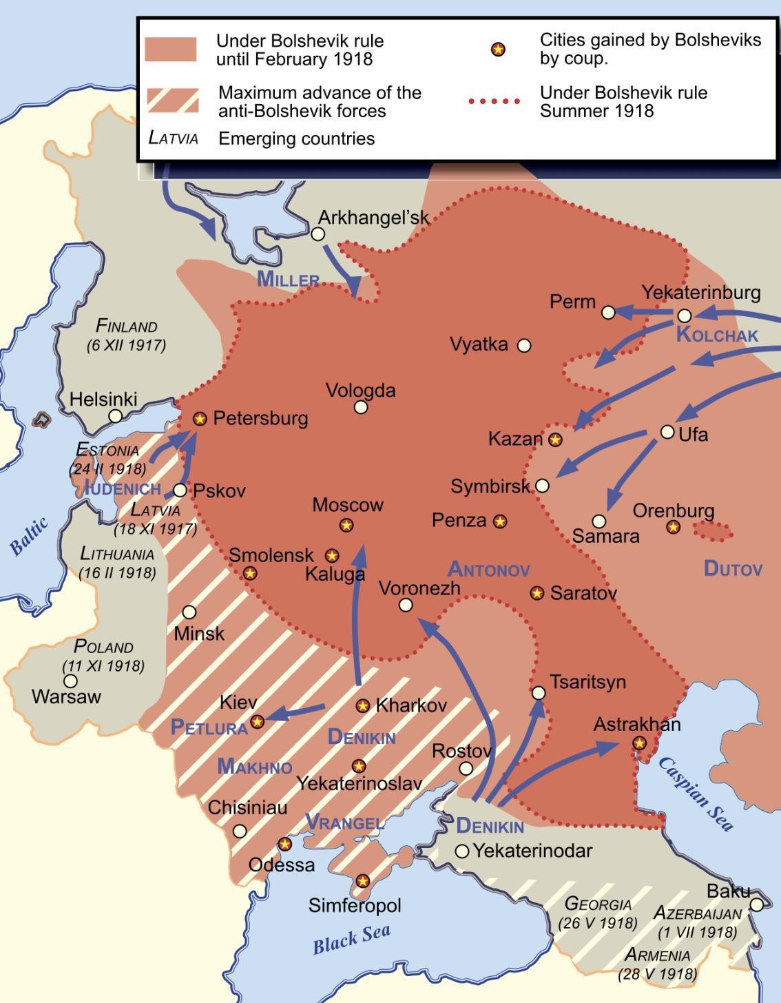 La Guerre Civile Russe La Guerre Civile Russe