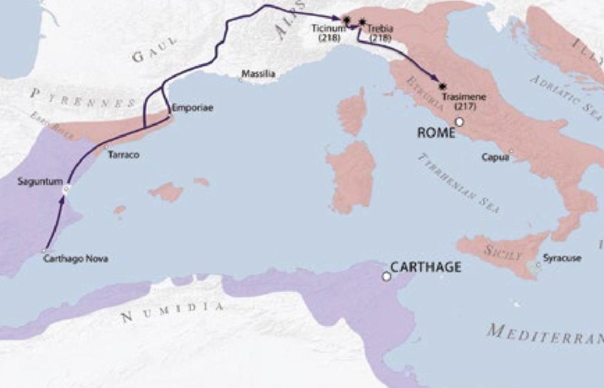 La Deuxième guerre punique (218-201)