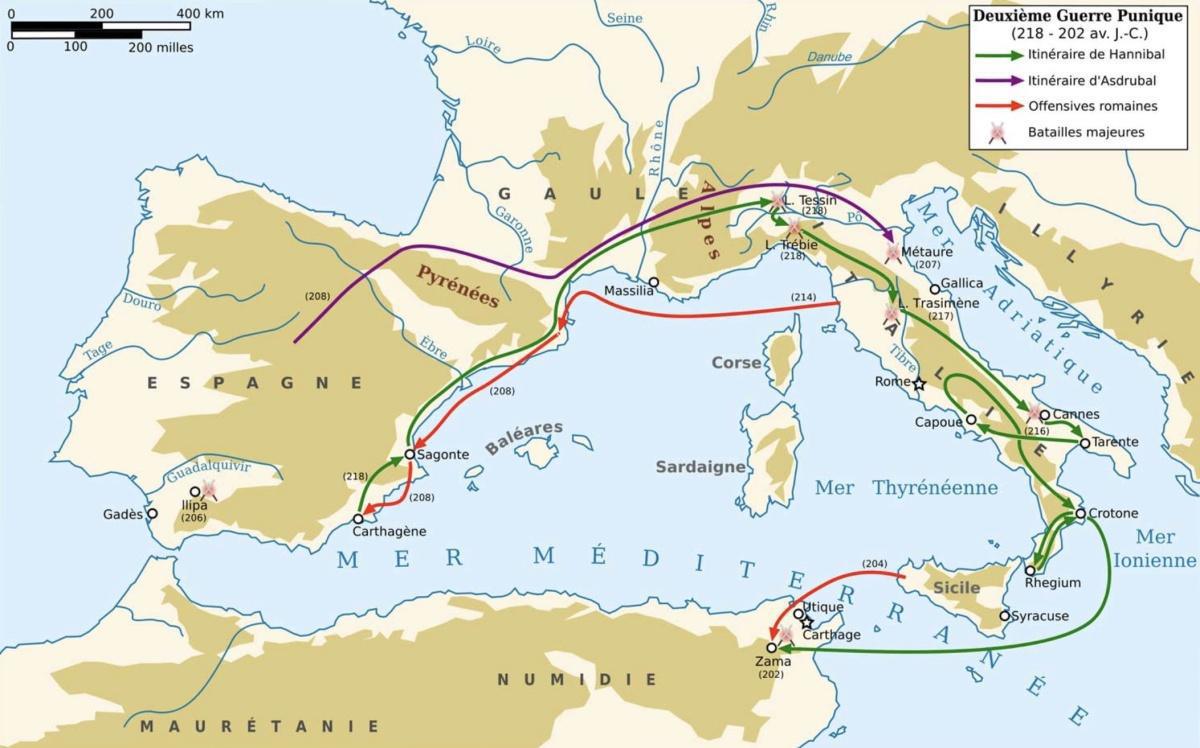 La Deuxième guerre punique (218-201)