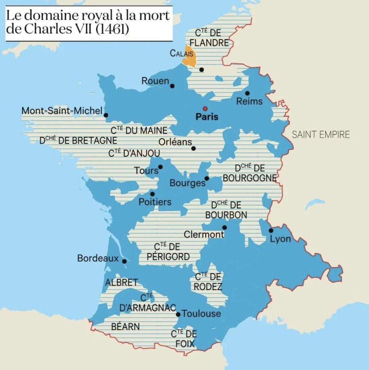 Le Moyen-Âge en France : le renforcement du pouvoir royal
