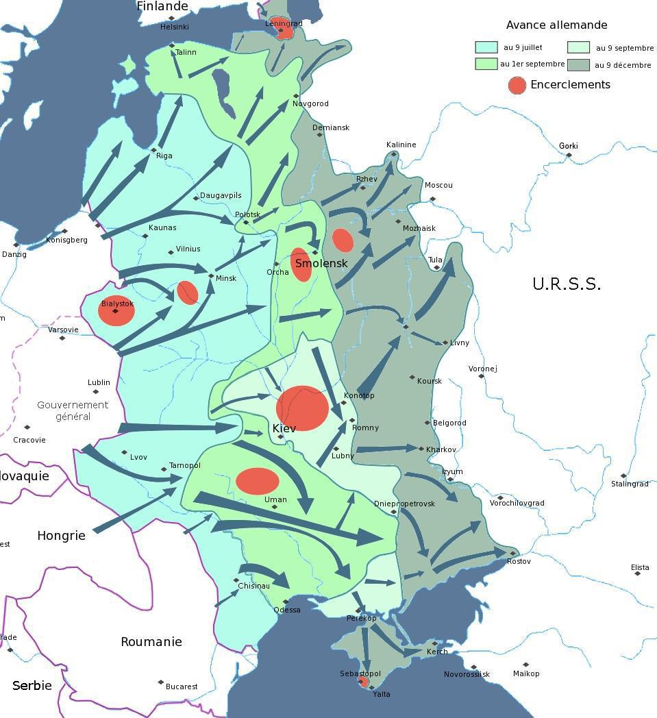 1941 : l'opération Barbarossa 1941 : l'opération Barbarossa