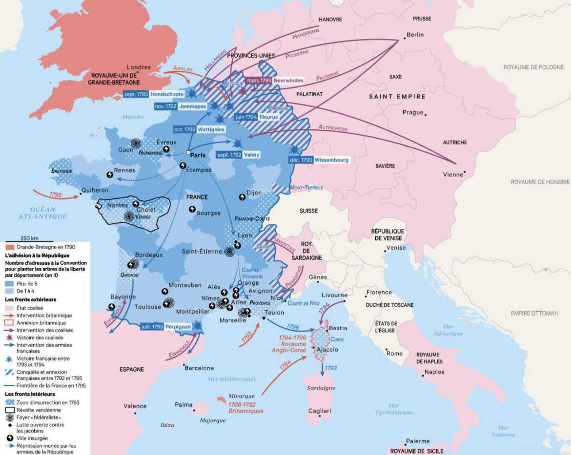 La guerre de la Première coalition (1792-1797)