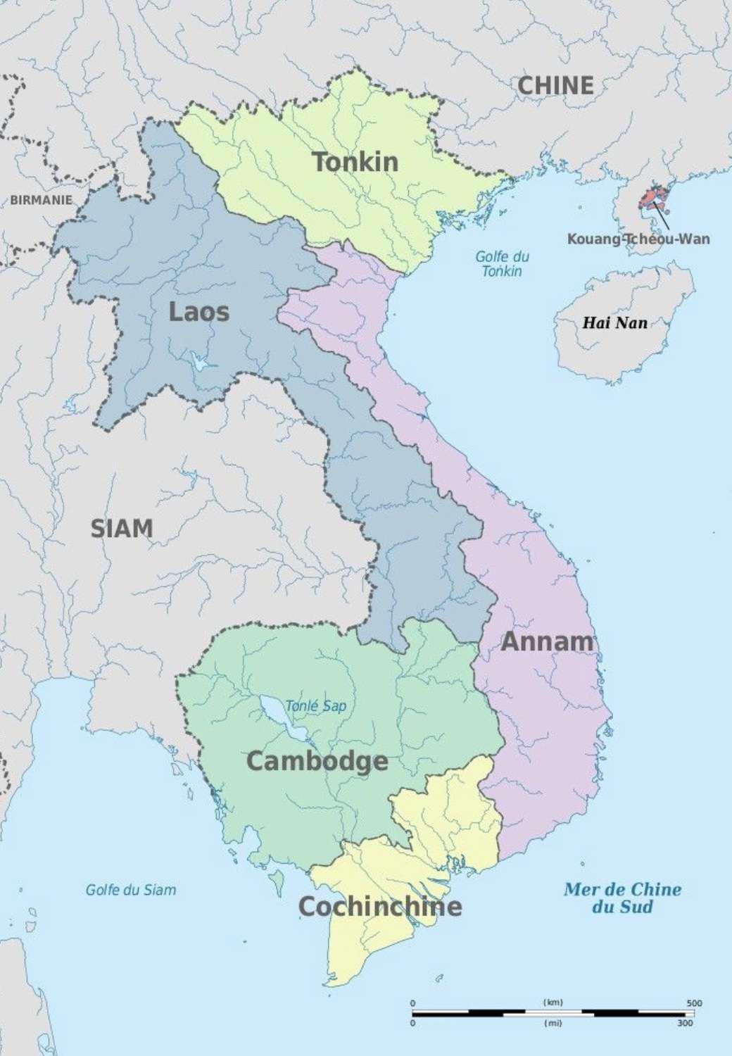 La conquête de l'Indochine