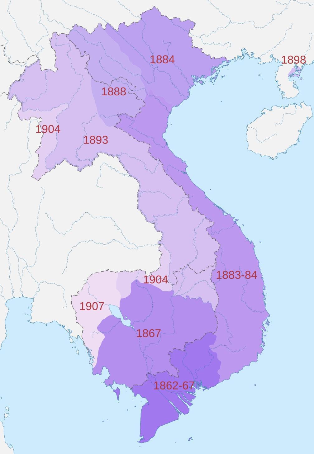 La conquête de l'Indochine
