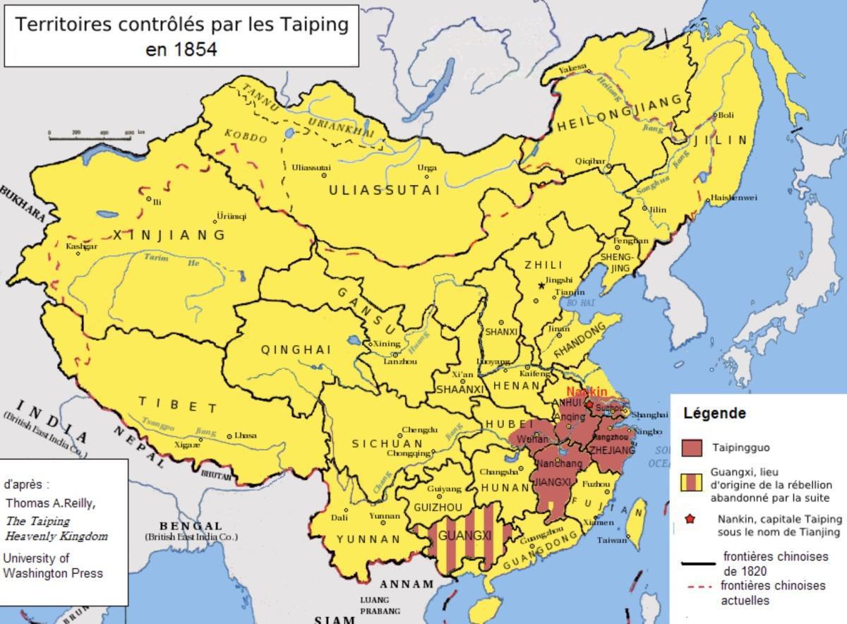 Le Dragon Écorché (1850-1864) : la révolte des Taiping Le Dragon Écorché (1850-1864) : la révolte des Taiping