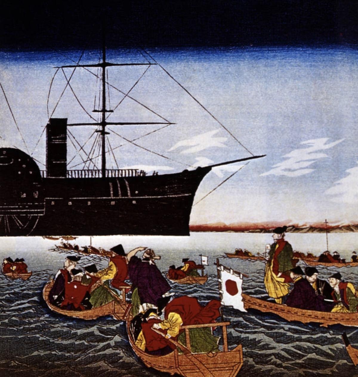Le Japon et l'Occident : des Jésuites aux Navires noirs