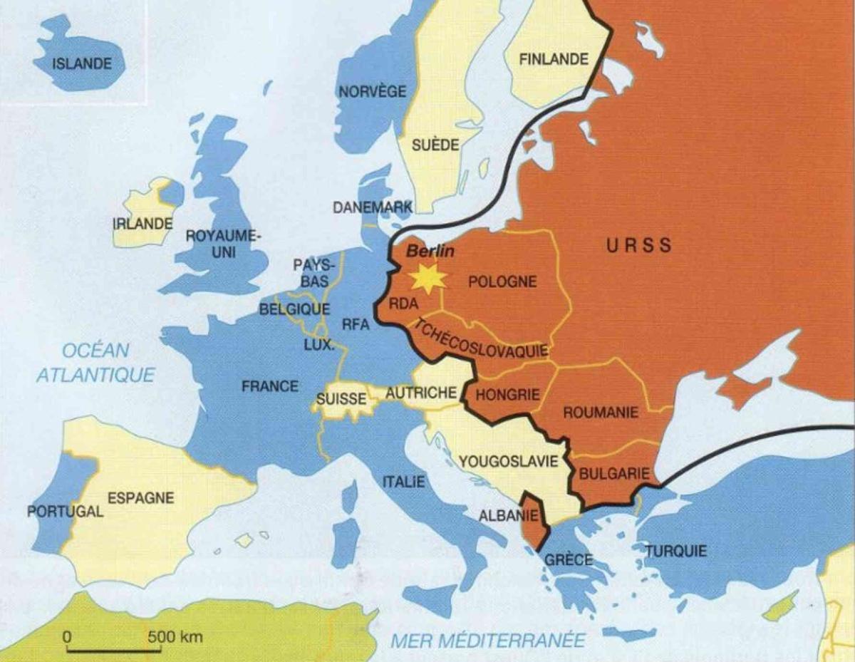 La Guerre Froide : l'Europe se fracture
