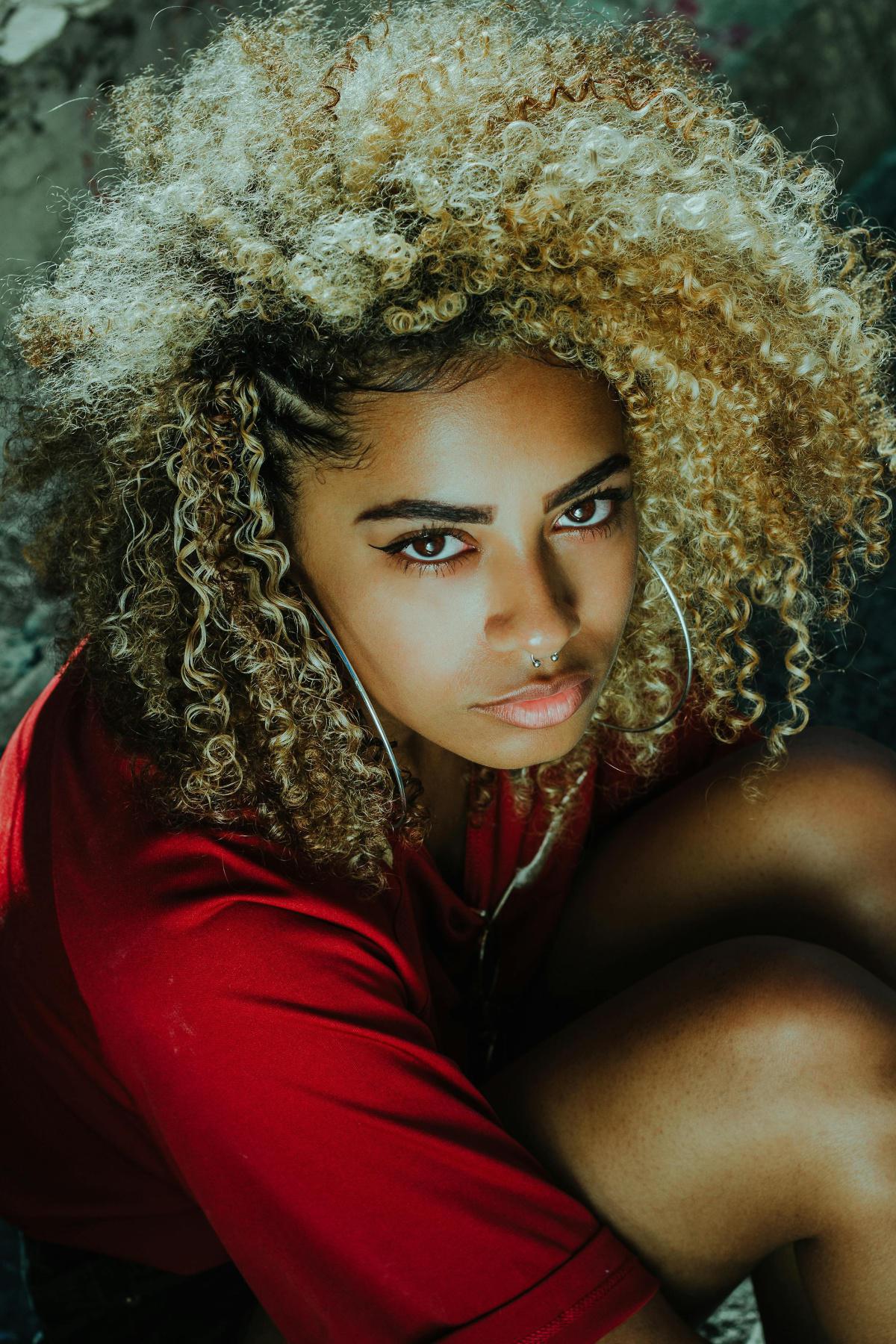 Umformung - glatt auf lockig & andersrum Umformung - glatt auf lockig & andersrum