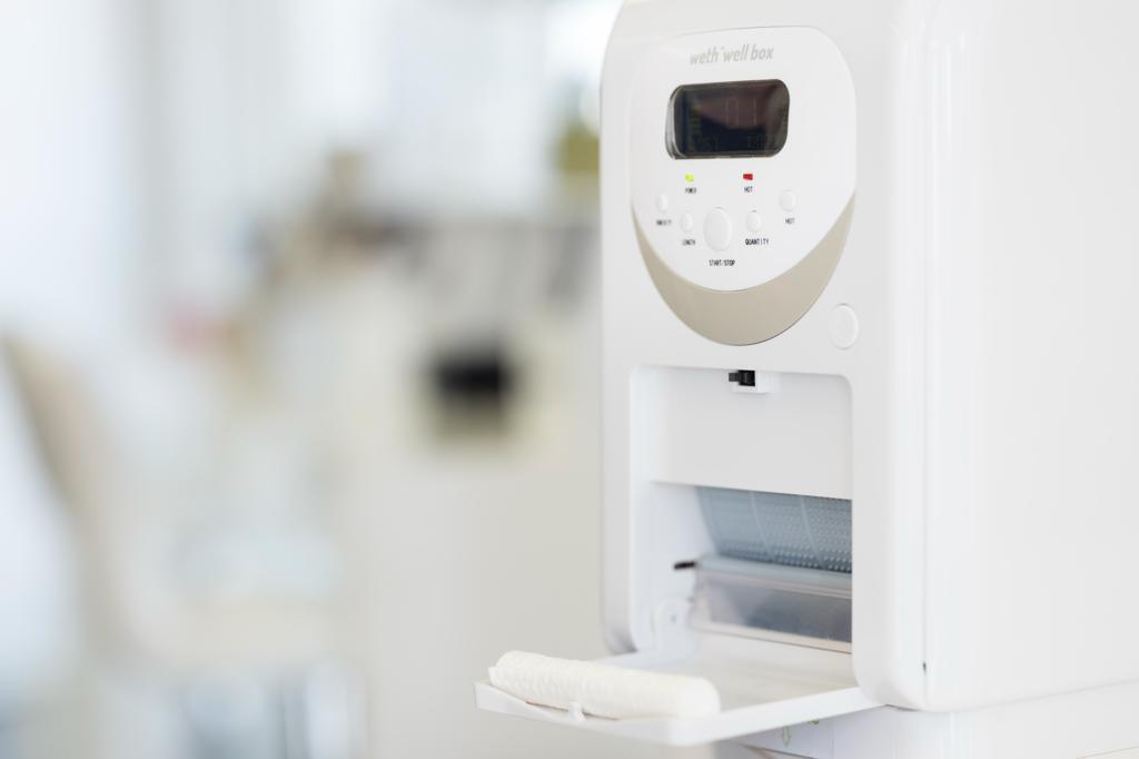 Kompresse frisch gewickelt Kompresse frisch gewickelt