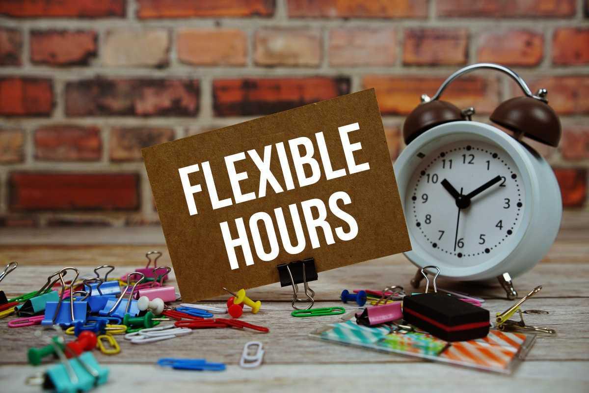Flexible Öffnungszeiten