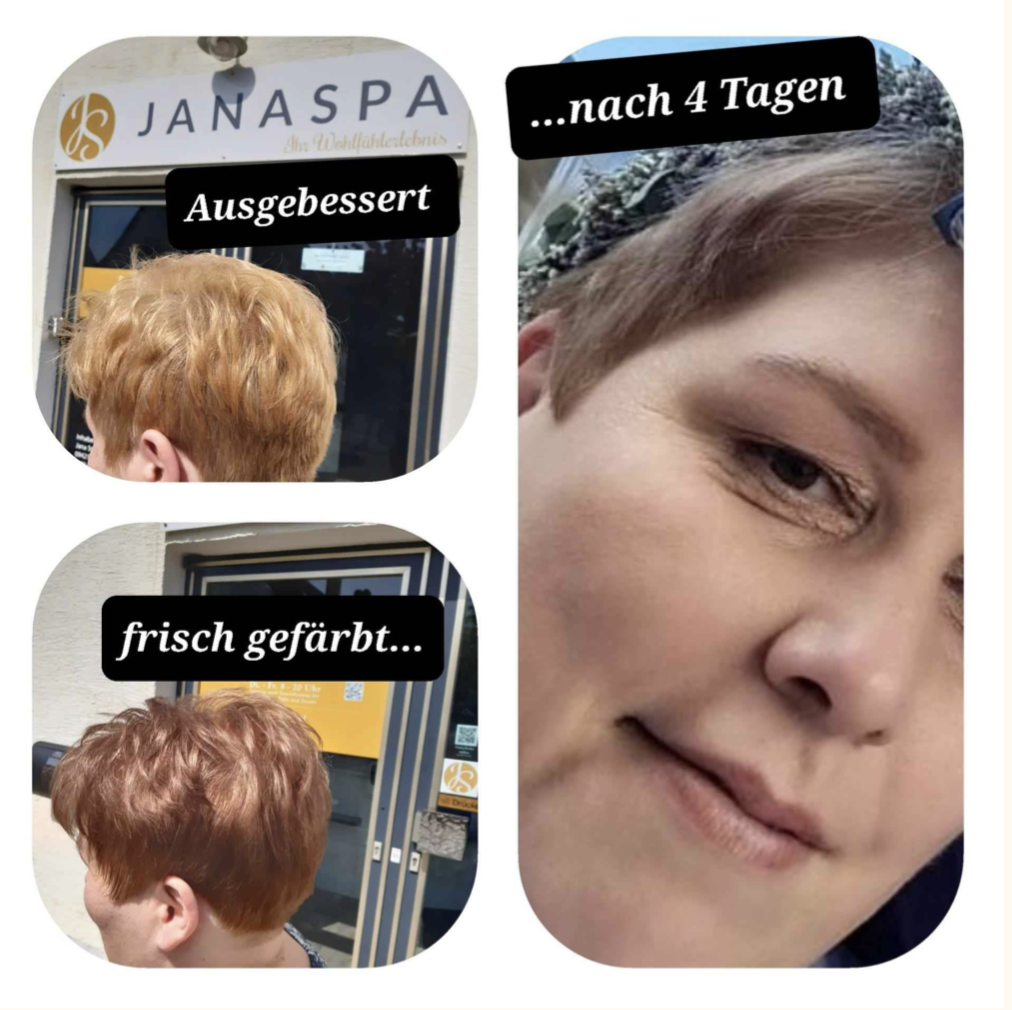 Ausgleich gefärbt