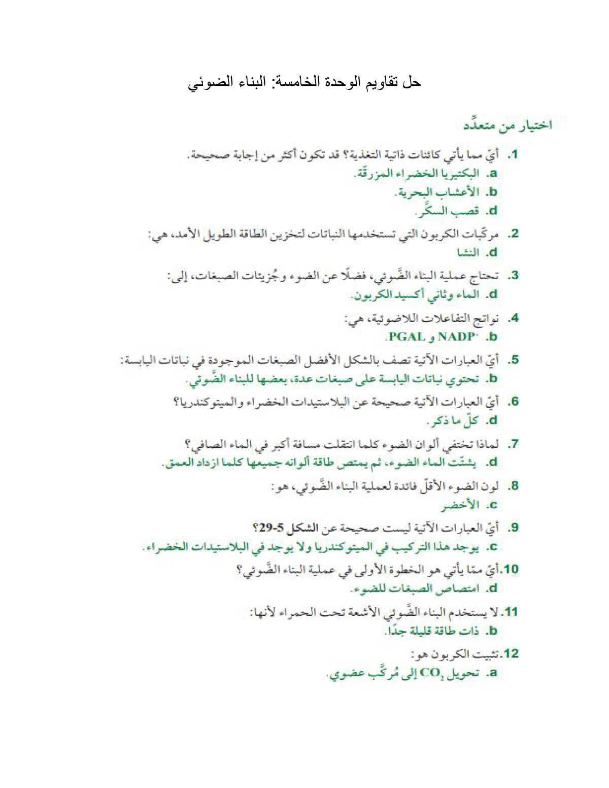 الأحياء