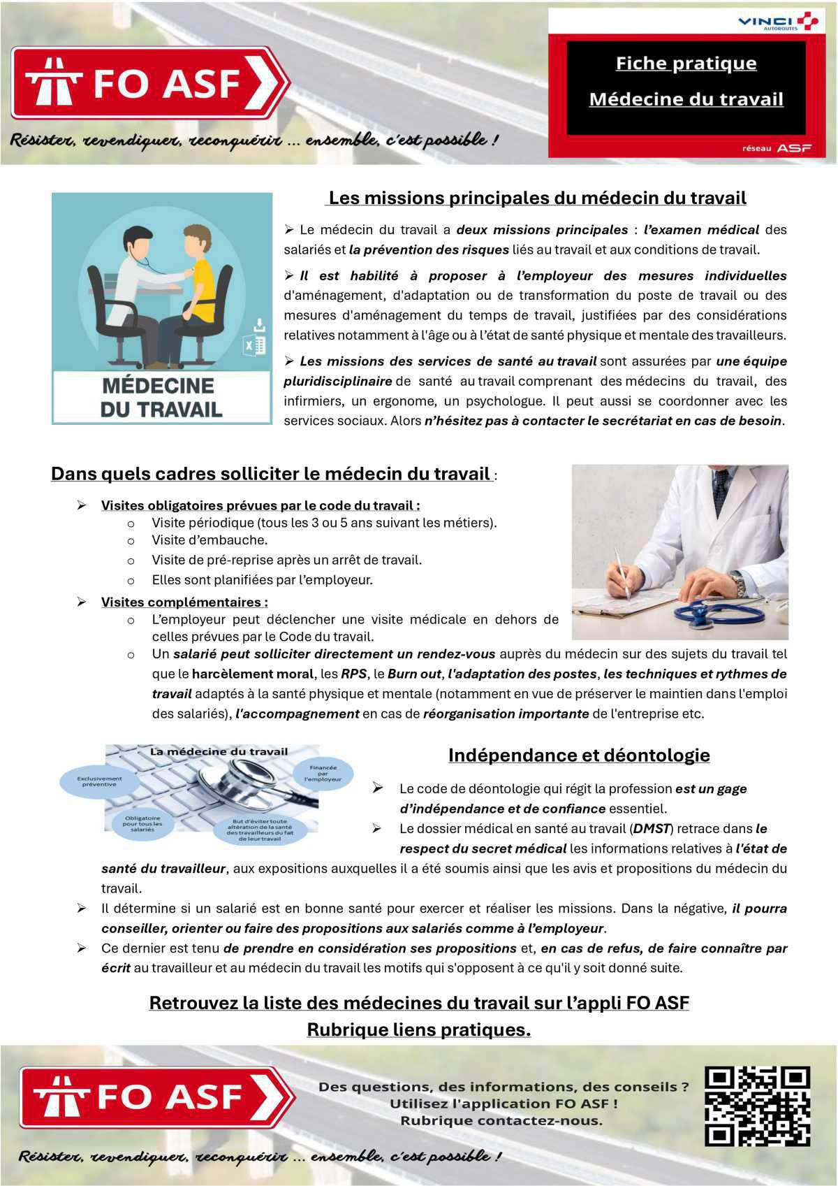 Médecine du travail