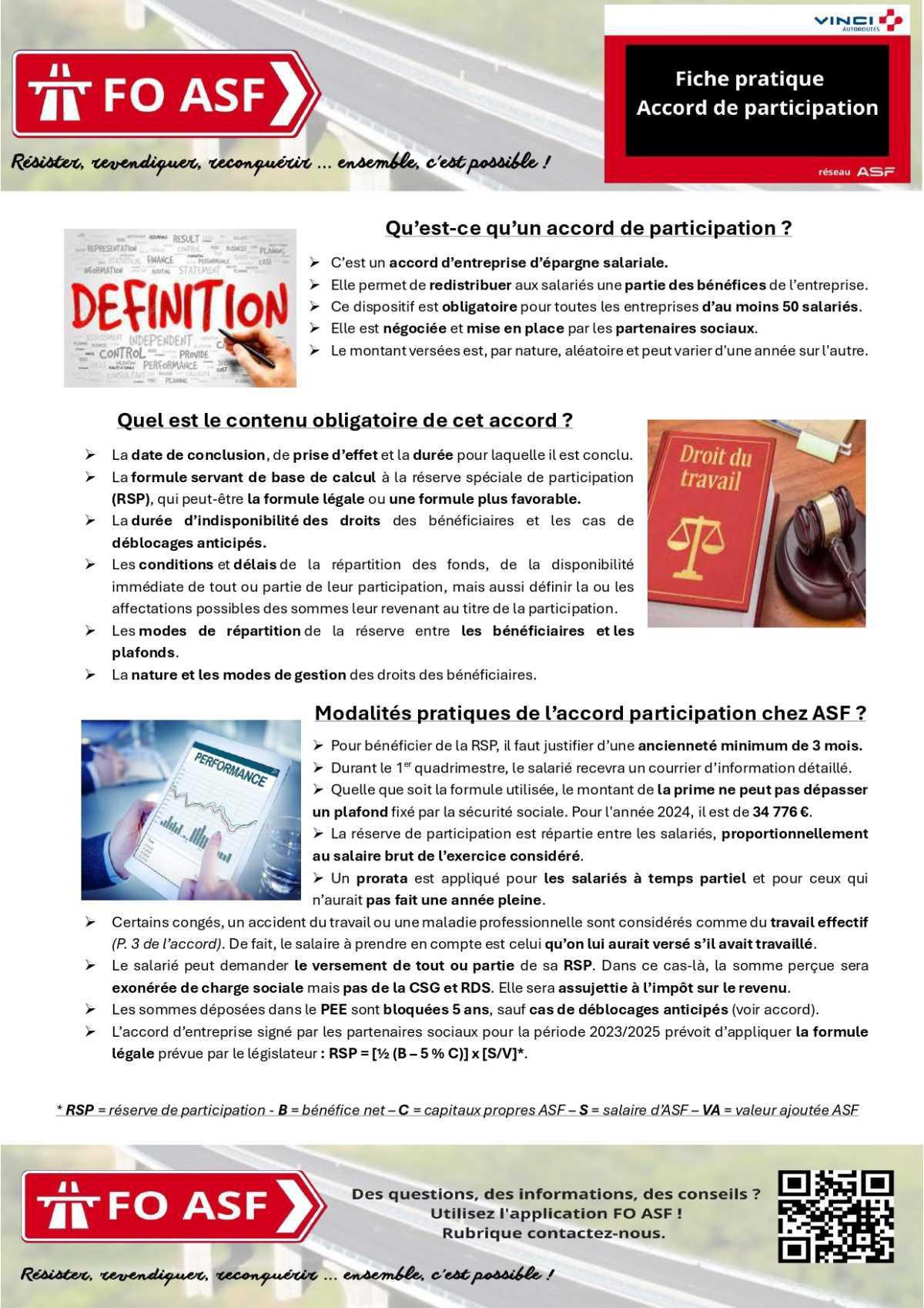 Participation - période 2023/2025