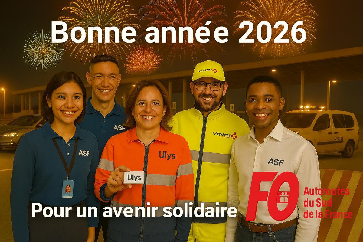 Voeux FO ASF 2026 Voeux FO ASF 2026