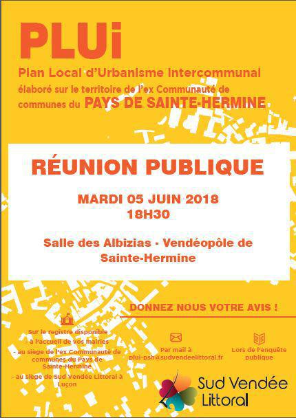 Plan Local d'Urbanisme Intercommunal - PADD - REUNION PUBLIQUE