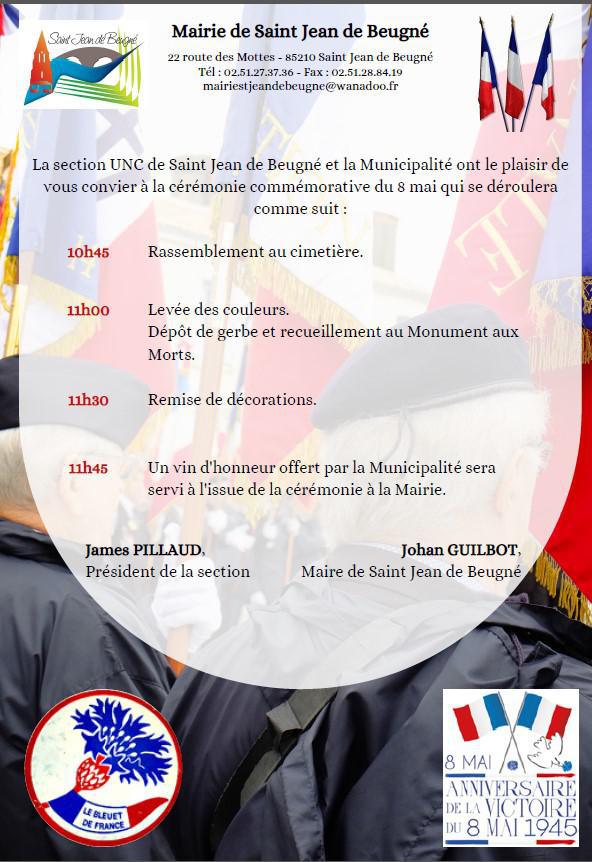 CEREMONIE DU 8 MAI