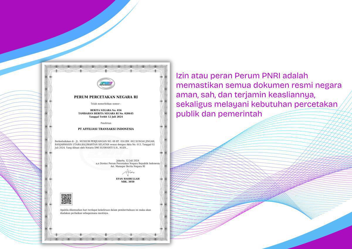 Legalitas Perusahaan