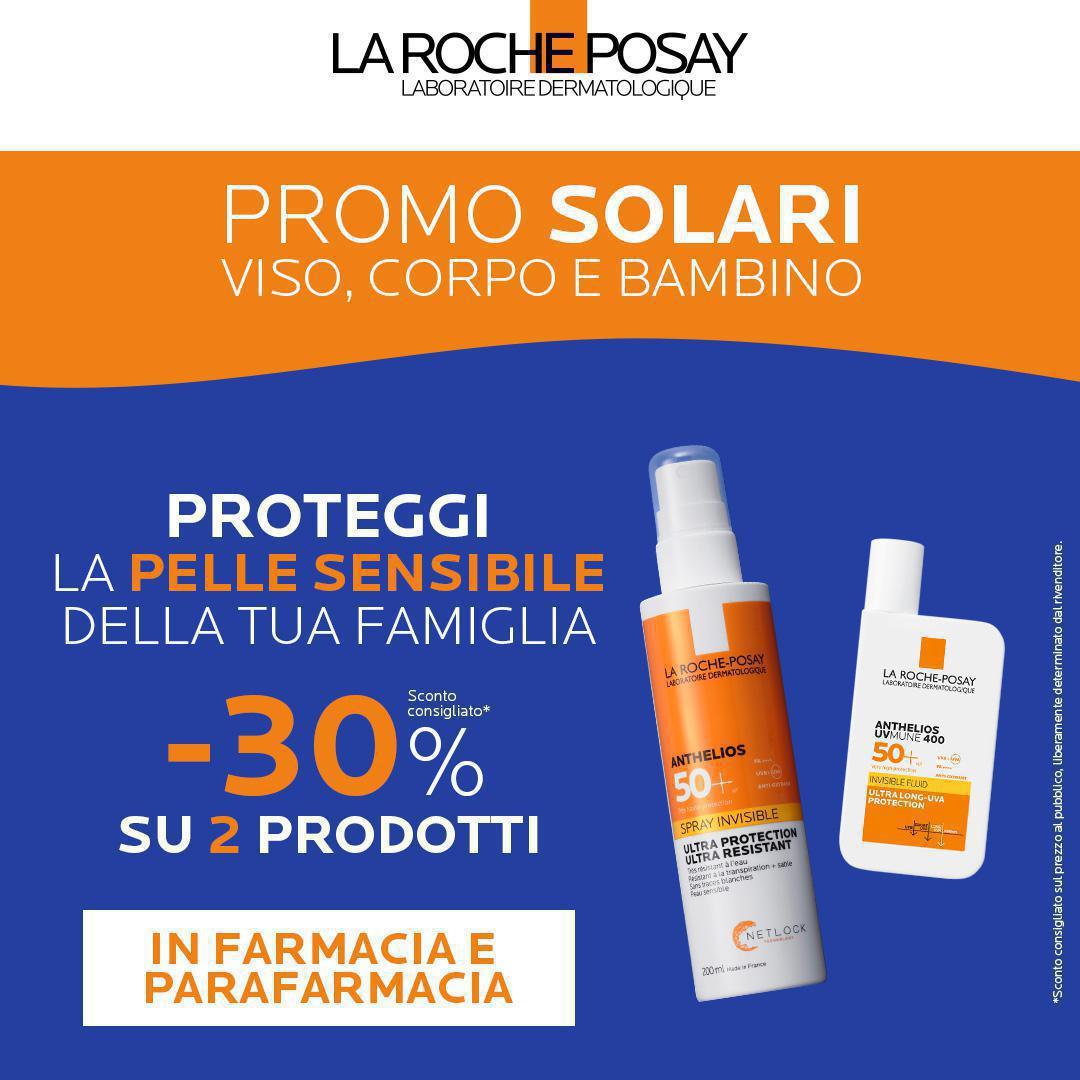 -30% solari La Roche Posay