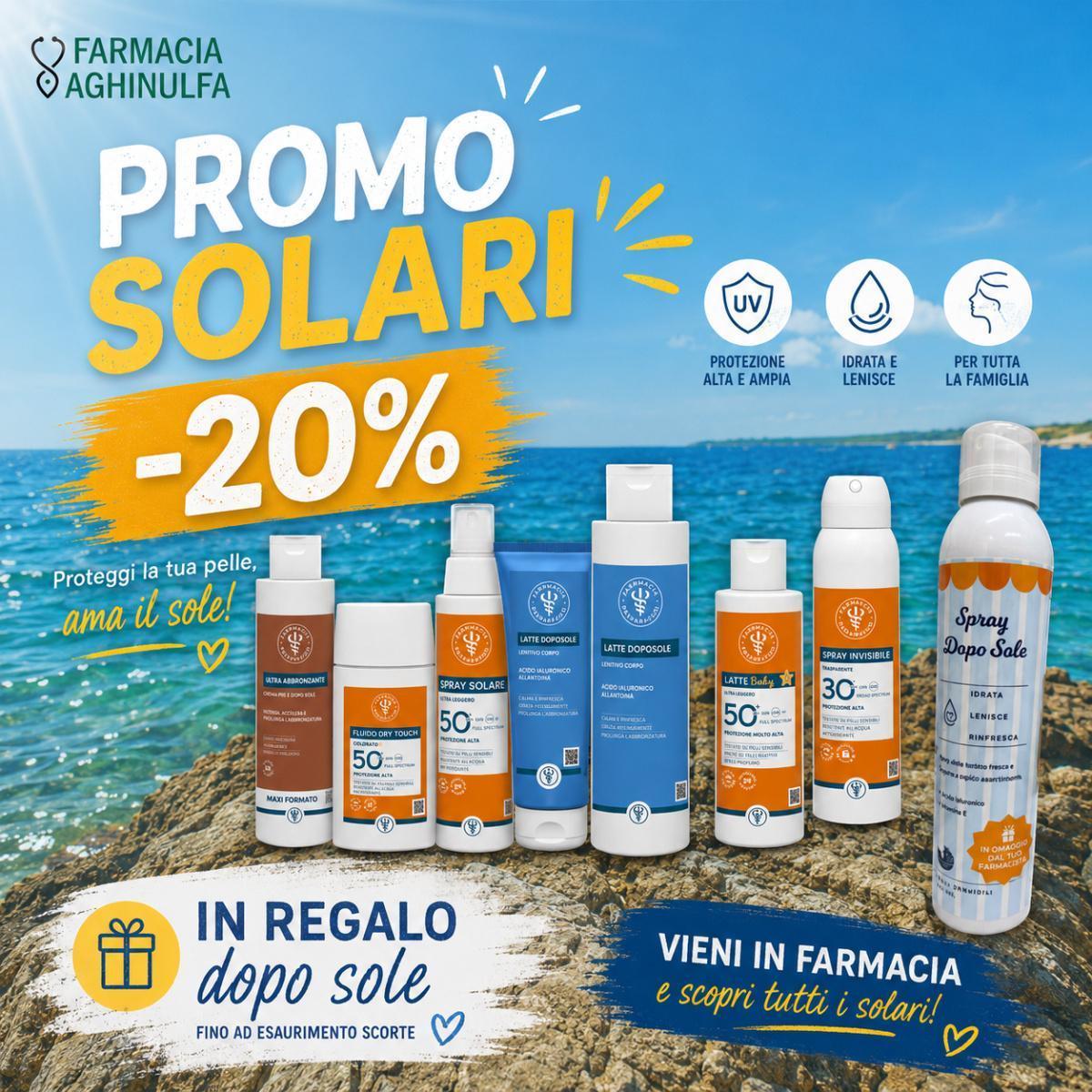 ☀️ Proteggi la tua pelle con i solari Farmacisti Preparatori!