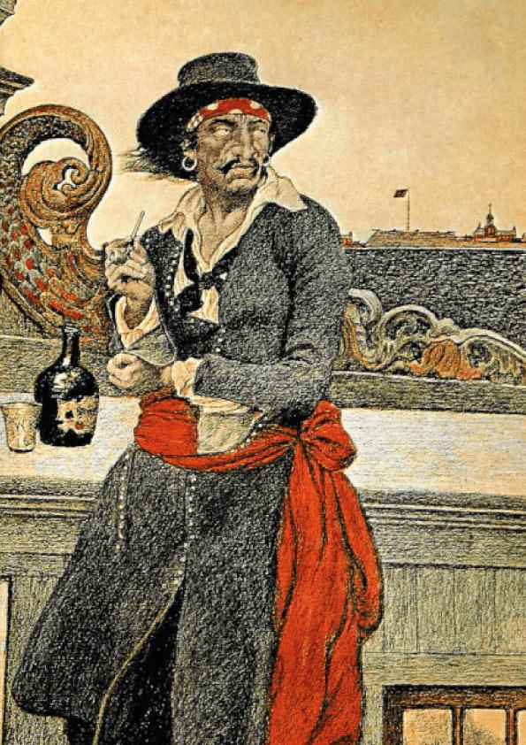 La moda en tiempos de los piratas