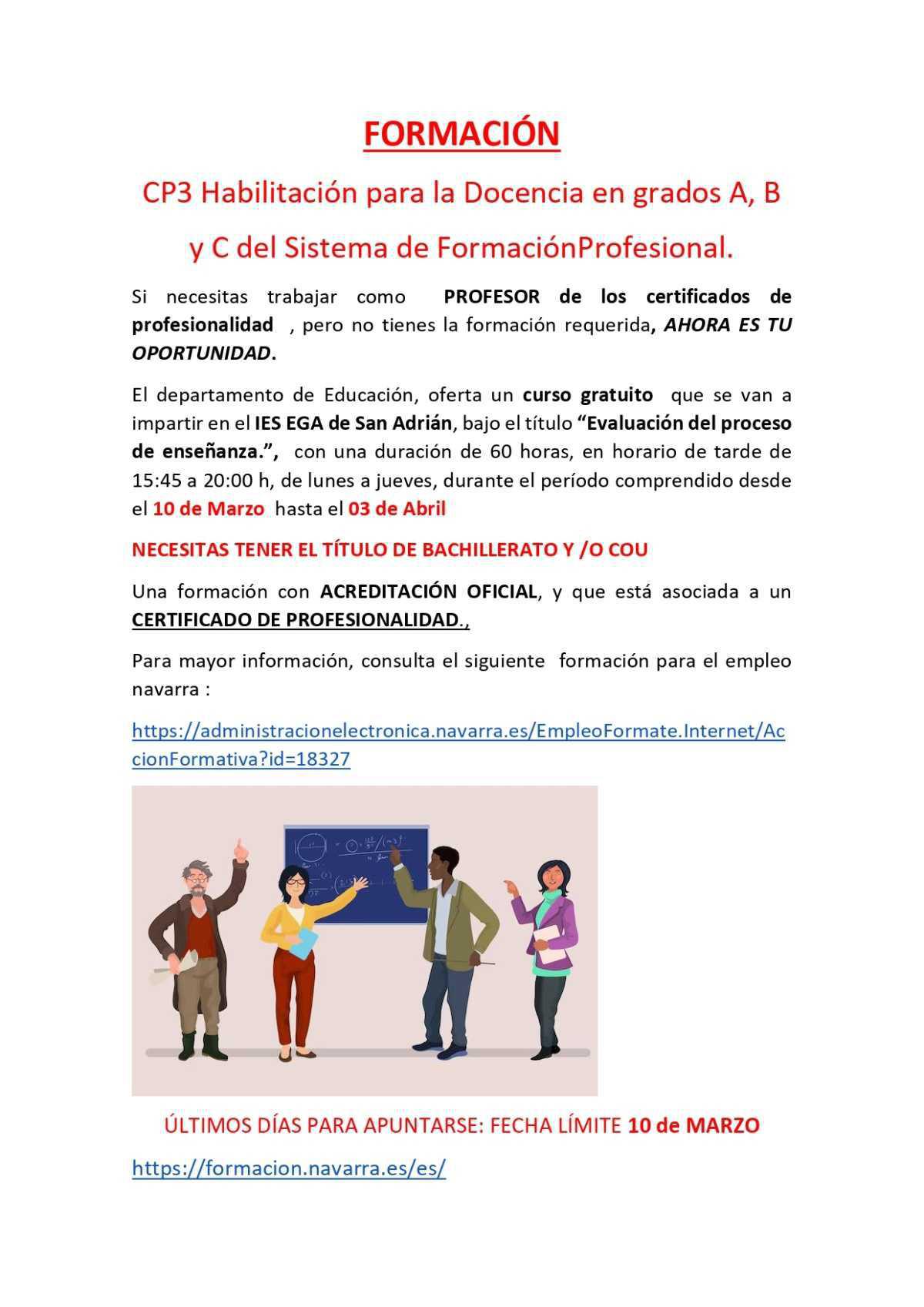 FORMACIÓN FORMACIÓN