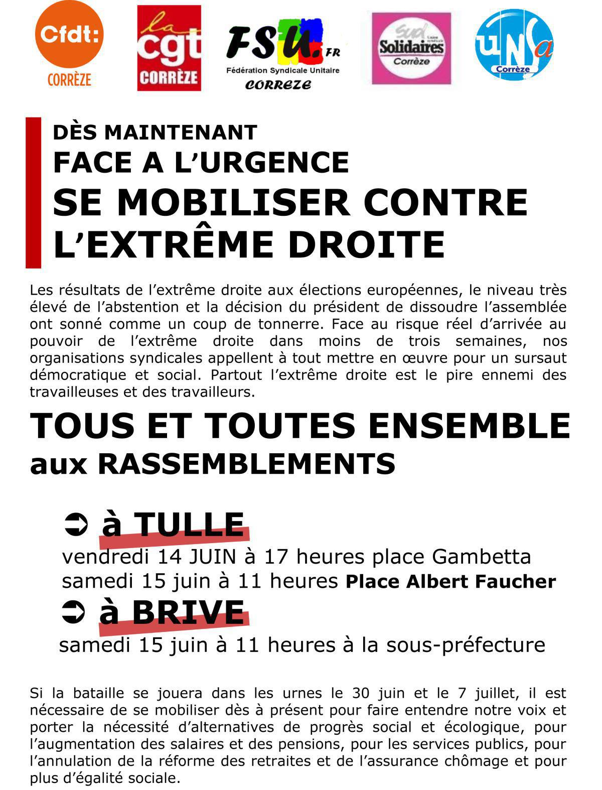 14 et 15 juin 2024