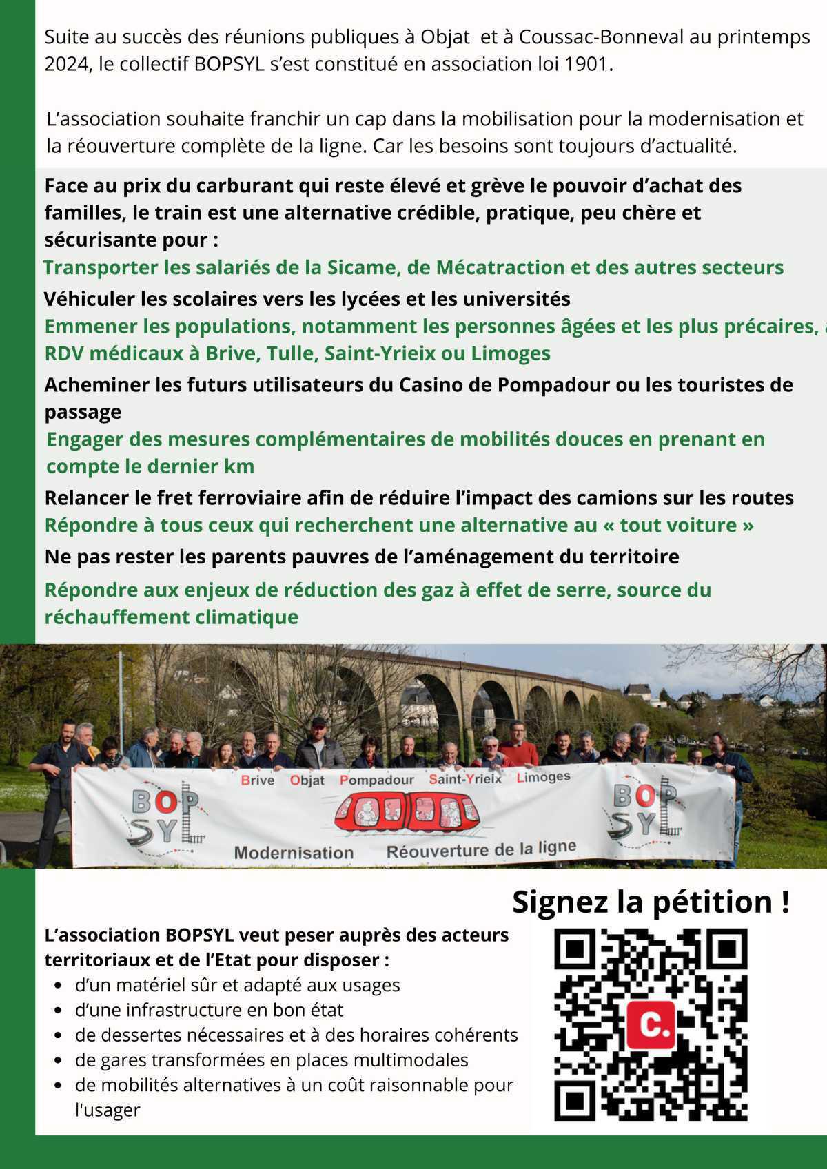 Action en gare de Coussac-Bonneval