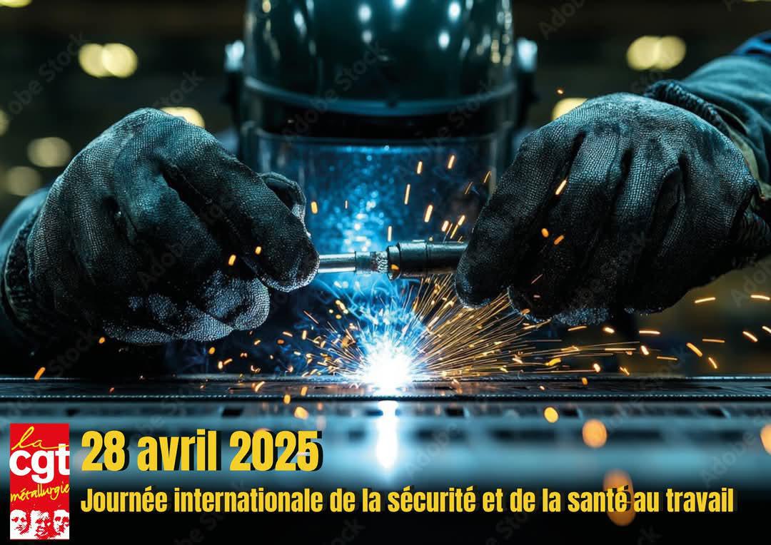 📢 28 avril 2025 – Journée mondiale de la sécurité et de la santé au travail 📢 28 avril 2025 – Journée mondiale de la sécurité et de la santé au travail