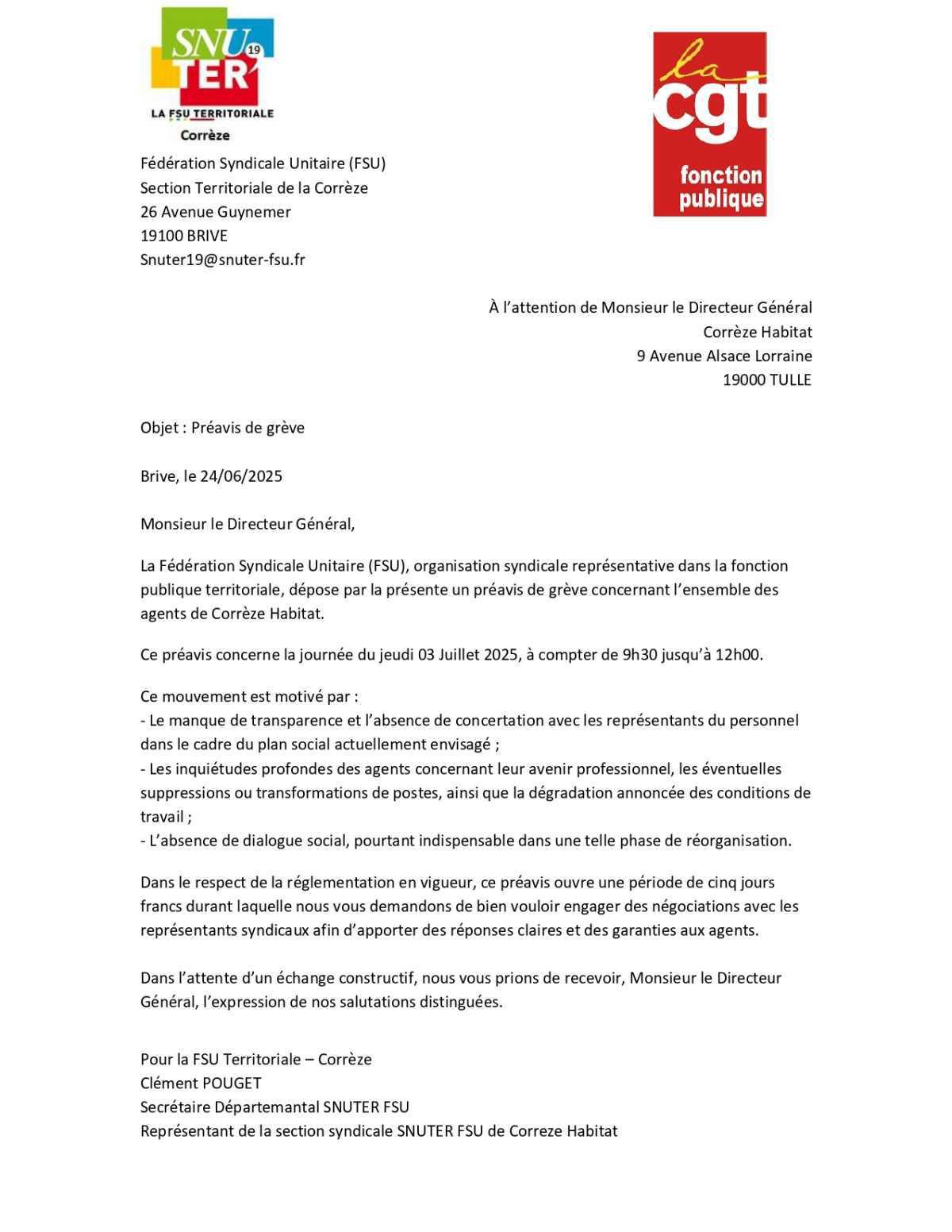 3/7 Soutien aux agents de Corrèze Habitat 3/7 Soutien aux agents de Corrèze Habitat