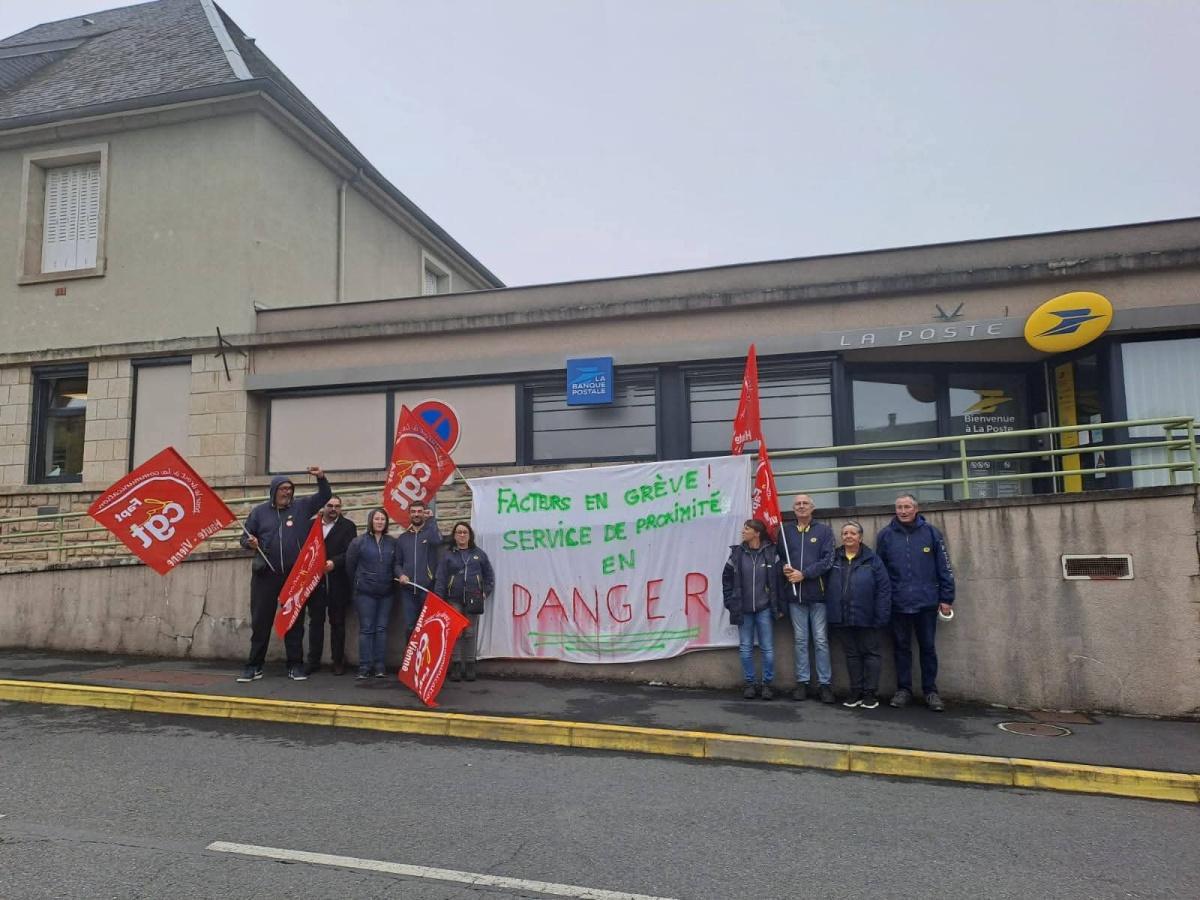 Appel à soutien - Rassemblement La Poste Seilhac