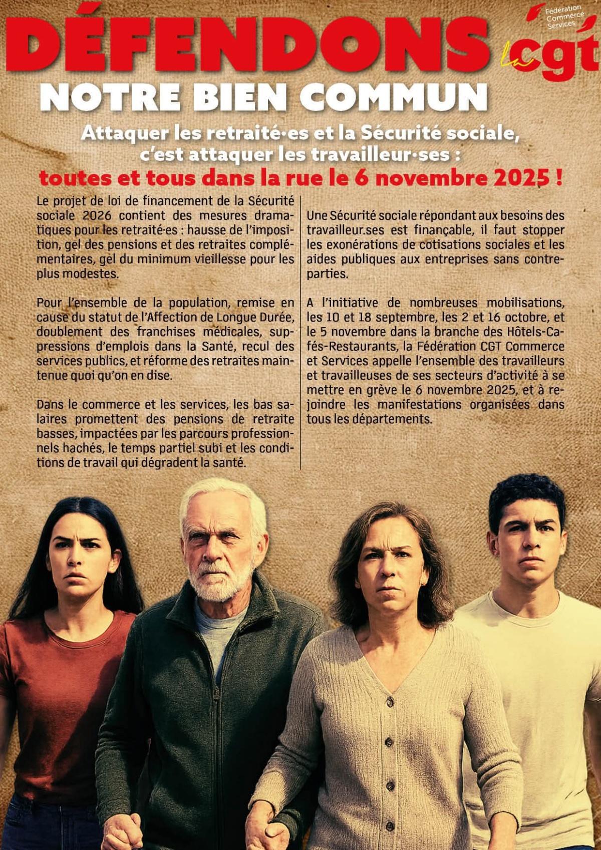 06/11 Appel des retraités contre les projets de budgets