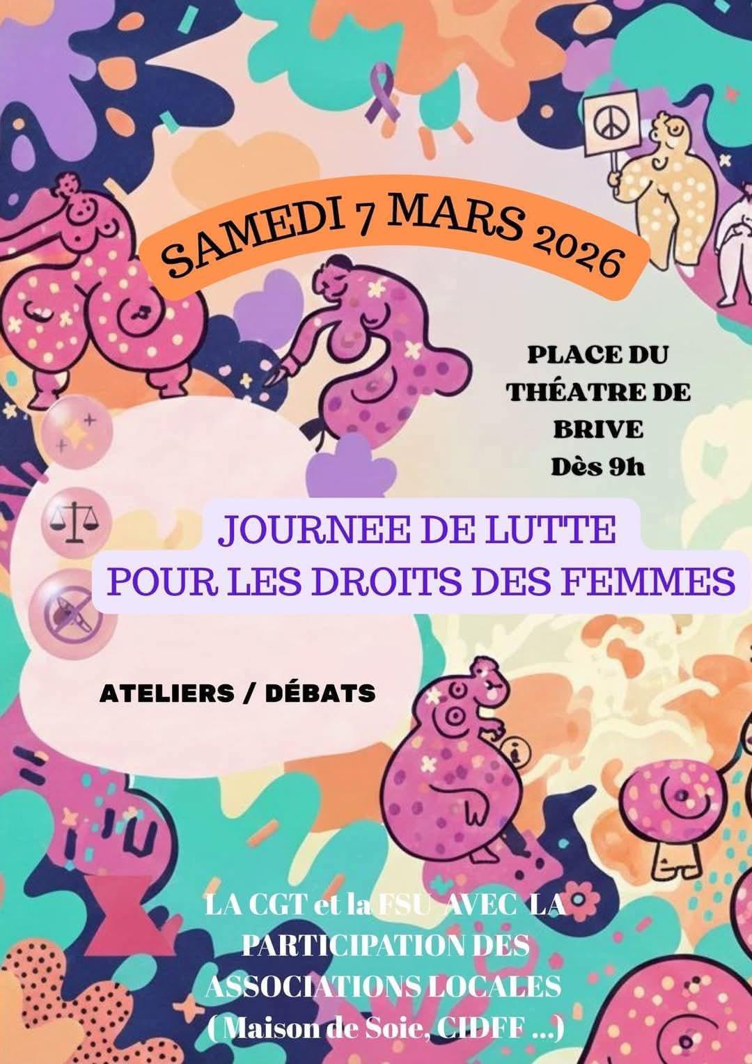 Journée internationale de lutte pour les droits des femmes Journée internationale de lutte pour les droits des femmes