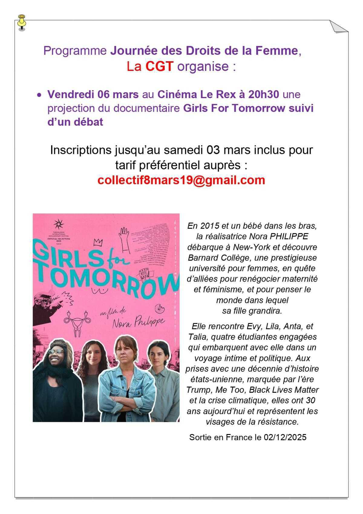 Journée internationale de lutte pour les droits des femmes Journée internationale de lutte pour les droits des femmes
