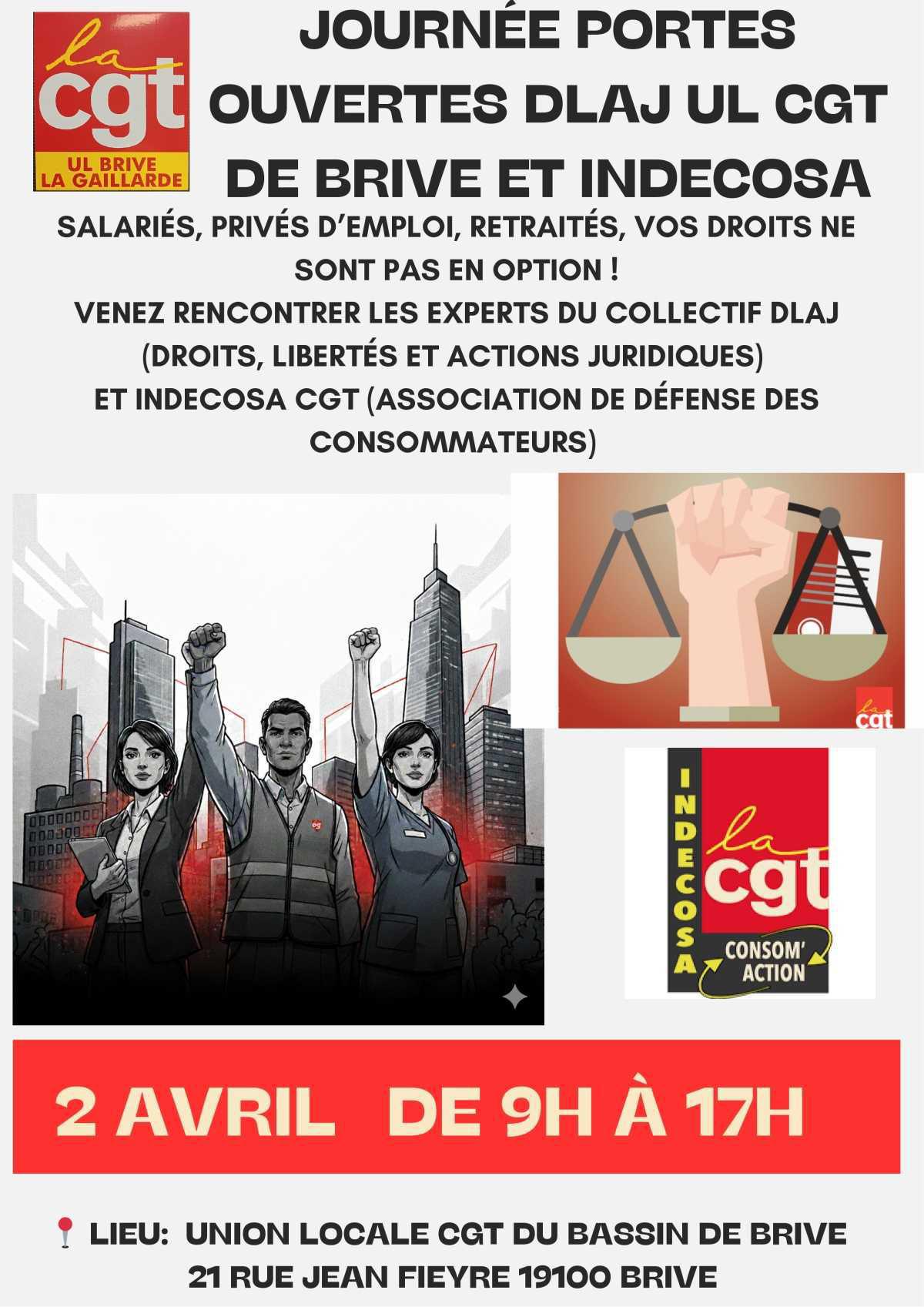 Journée Portes Ouvertes DLAJ à Brive Journée Portes Ouvertes DLAJ à Brive