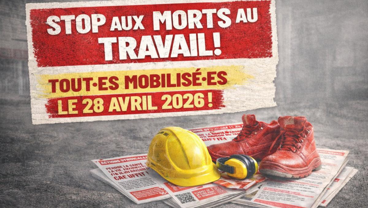 Perdre la santé, perdre la vie, en raison du travail : ça suffit ! Perdre la santé, perdre la vie, en raison du travail : ça suffit !