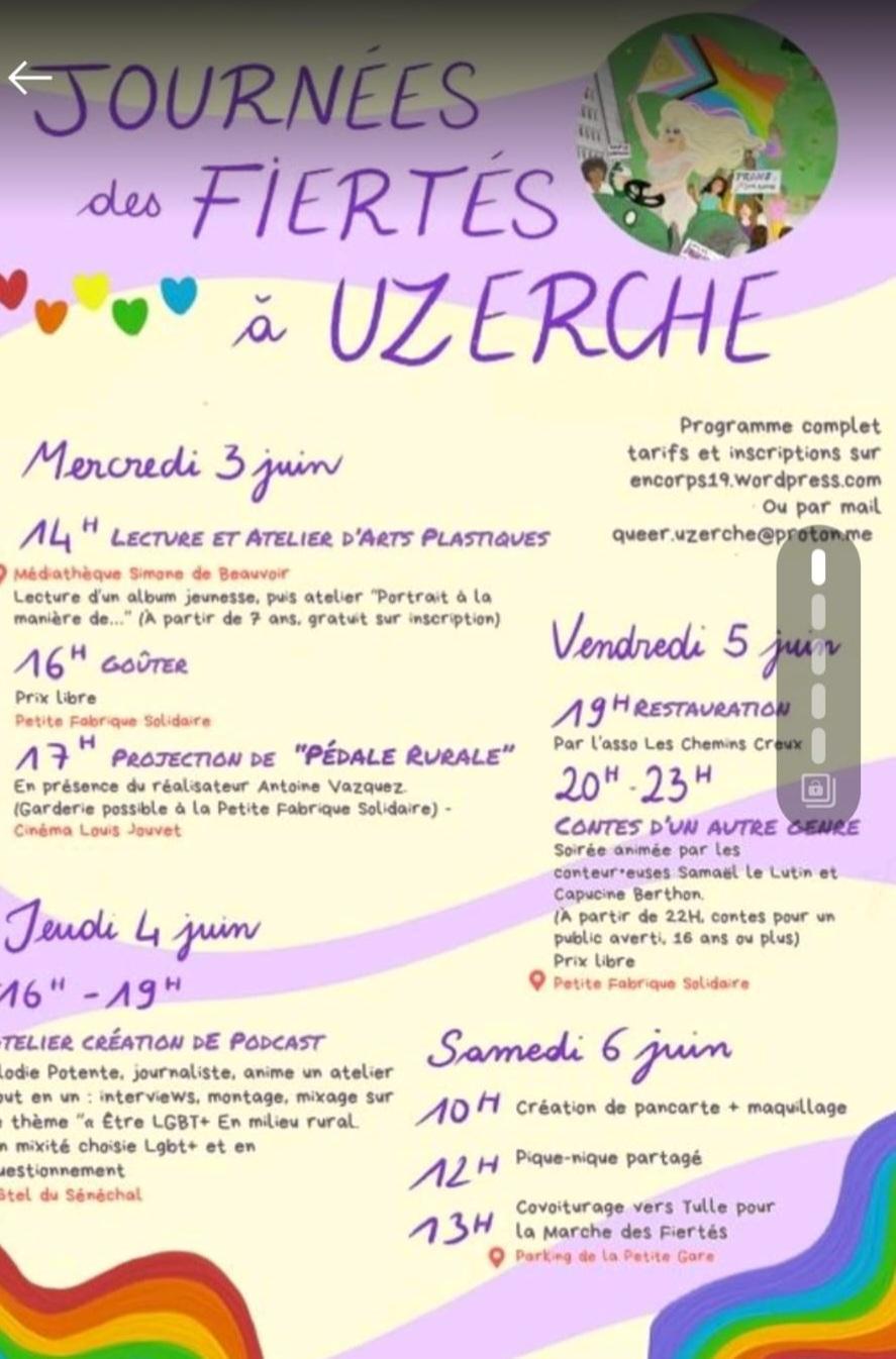 1ère Marche des Fiertés de la Corrèze à Tulle 1ère Marche des Fiertés de la Corrèze à Tulle
