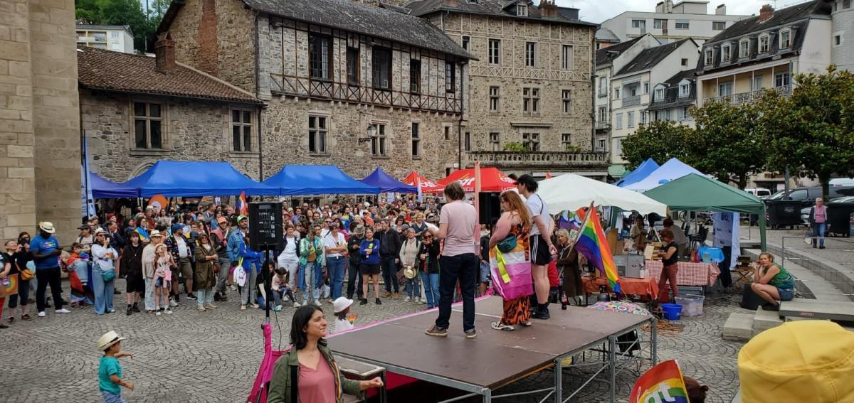 1ère Marche des Fiertés de la Corrèze à Tulle 1ère Marche des Fiertés de la Corrèze à Tulle
