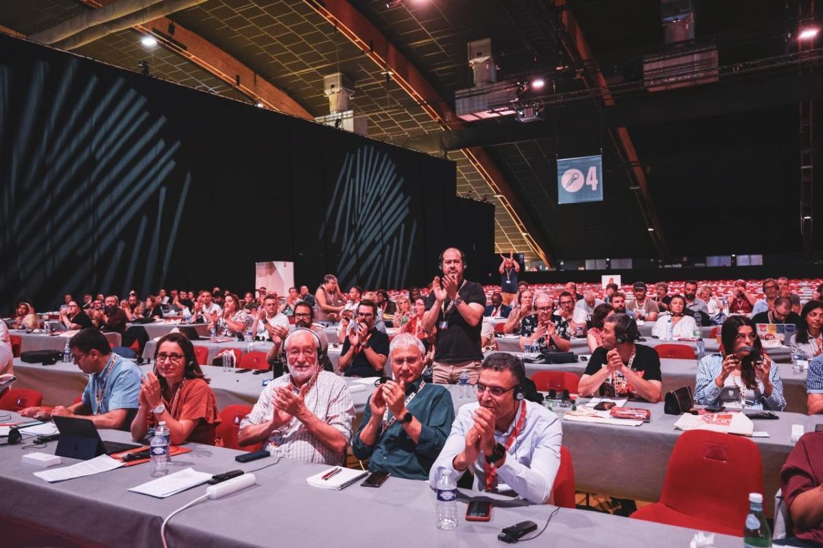 Clôture de la journée internationale en amont du 54ème Congrès confédéral 