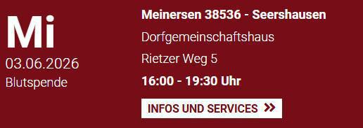 Blutspende Seershausen