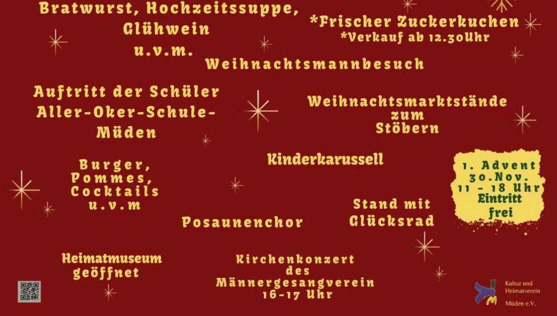 Weihnachtsmarkt Müden