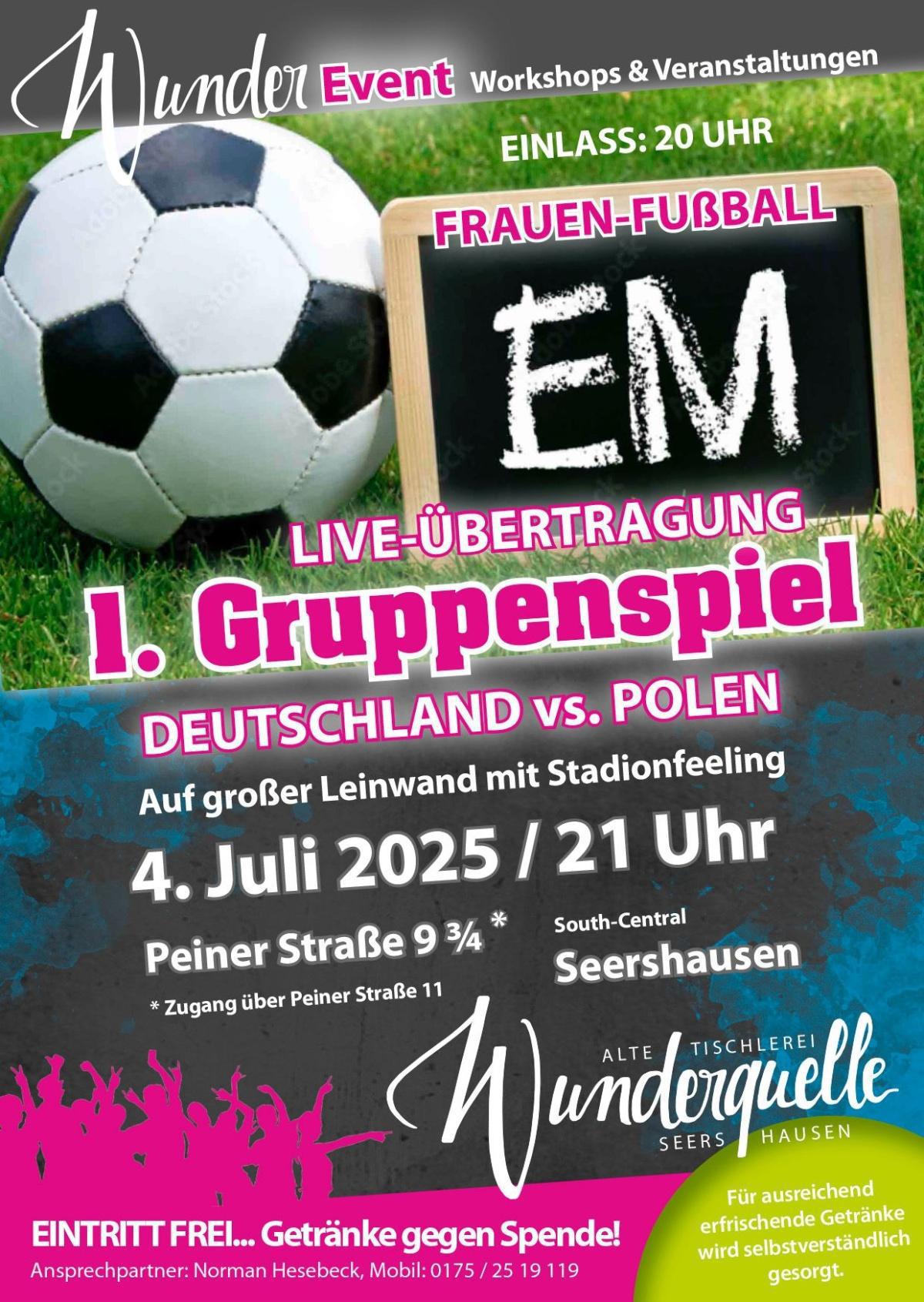 🎉 WunderEvents – Fußball, Rock und Karaoke! 🎉