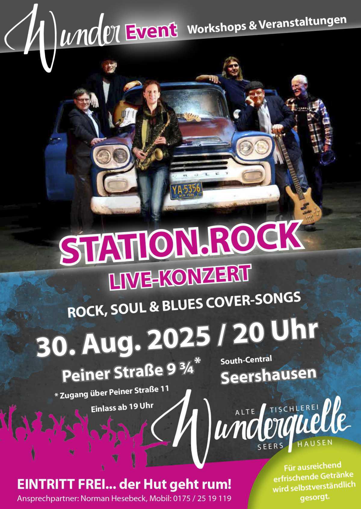 Seershausen: Station.Rock - Rock, Soul & Blues Cover-Songs (Eintritt frei)